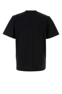 Casablanca Schwarzes Baumwoll-T-Shirt