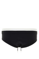 Dolce & Gabbana Black Stretch Nylon Swimming Brief