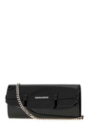 Dsquared zwart leren crossbodytas