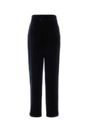 Pantalón de terciopelo azul medianoche Giorgio Armani