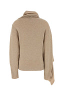 Der Attico Sand Wollpullover