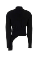 Lanvin Black Wool Blend Sweater