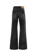 Haikure Black Denim Korea Jeans