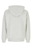 Felpa New Balance Melange in cotone grigio chiaro