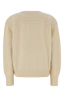 Bottega Veneta Ivory Cashmere Blend Cardigan