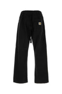 Carhartt Wip Black Stretch Canvas Floyde Pant