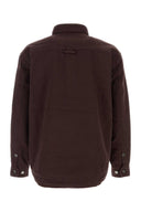 Carhartt Wip Chocolate Canvas Selby Shirt Jac