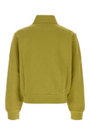 Moncler Pistachio Green Cotton Sweatshirt