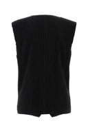 Homme Plisse' Issey Miyake Black Polyester Vest