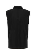 Homme Plisse' Issey Miyake Black Polyester Vest