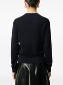 Ami Paris Pull ras du cou en laine Ami De Coeur