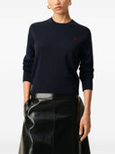 Ami Paris Pull ras du cou en laine Ami De Coeur
