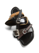 Flache Ledersandalen von Acne Studios