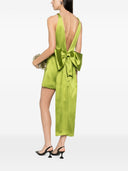 Self Portrait Satin Short Dress