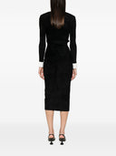 Self Portrait Chenille Long Dress