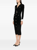 Self Portrait Chenille Long Dress