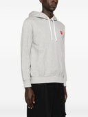 Comme Des Garcons Red Heart Baumwoll-Hoodie