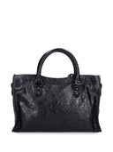Borsa a mano piccola in pelle Balenciaga Le City