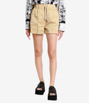 Shorts Semicostura Marrón