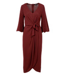 Lauren Ralph Lauren Dresses Burdeos
