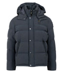 Blauer manteaux bleu