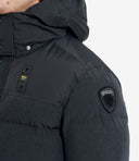 Blauer manteaux bleu
