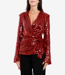 Aniye door jassen rood