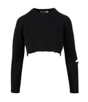 Un bambino di carta maglioni neri