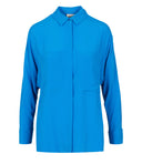 Chemises semi-sitrées bleues