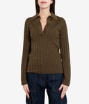 Erika Cavallini Semi Couture T Shirts And Polos Brown