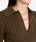 Erika Cavallini Semi Couture T Shirts And Polos Brown