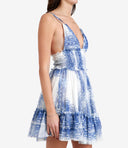 Philosophy By Lorenzo Serafini Dresses Clear Blue