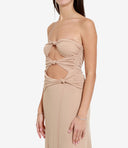 Aniye By Dresses Flesh Colored