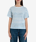 Max Mara Weekend Shirts White+Light Blue