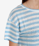 Max Mara Weekend Shirts White+Light Blue