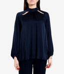 Camisas de semicoutura azul