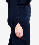 Pantalones de semicuture azul