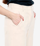 S Pantaloni Max Mara Panna