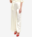 Erika Cavallini Semi Couture pantalones crema