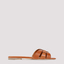 Saint Laurent Leather Tribute Flats