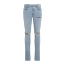 Amiri Crochet Leather Mx1 Jeans