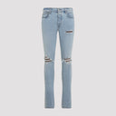 Amiri Crochet Leather Mx1 Jeans