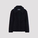 Max Mara Fuggito Short Blue Teddy Coat