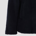 Max Mara Fuggito Short Blue Teddy Coat