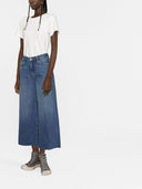 Golden Goose Golden W`s Slim T Shirt Distressed Cotton Jersey