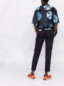 Pantaloni di sigaretta d'oca d'oro