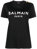 Balmain Paris t -shirt met afdrukken