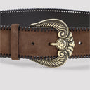 Etro Paisley Suede Belt