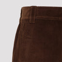 Pantaloni larghi di velluto a coste Ami Paris