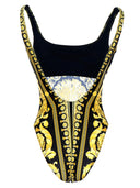 Versace 'Barocco' One Piece Swimsuit